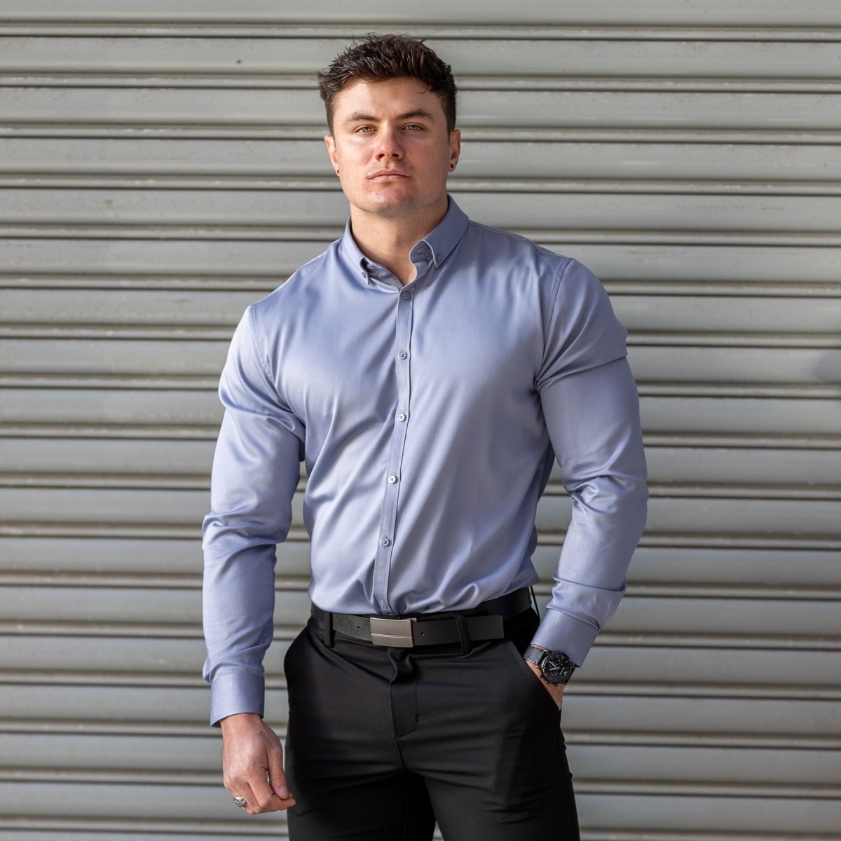 Muscle Fit vs Slim Fit Shirts – What's the Difference? – Tapered