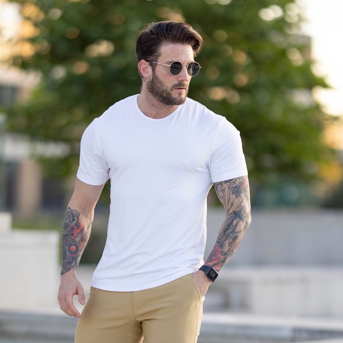 Bamboo T-Shirt for workouts, gym, lifting