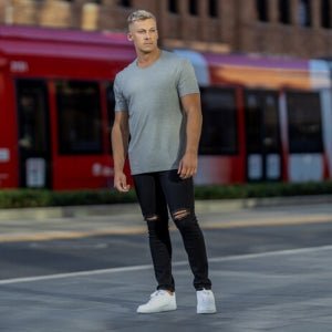 Mens Muscle Fit Jeans | Kojo Fit