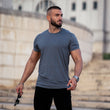 Mens Steel Grey Bamboo Muscle Fit Shirt