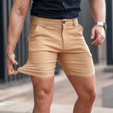 Ultra-Stretch 7" Chino Shorts - Beige