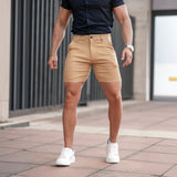 Ultra-Stretch 7" Chino Shorts - Beige