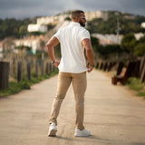 Ultra Stretch Chino Pants - Slim Fit - Tan