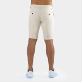 Ultra-Stretch 9" Chino-Shorts - Creme