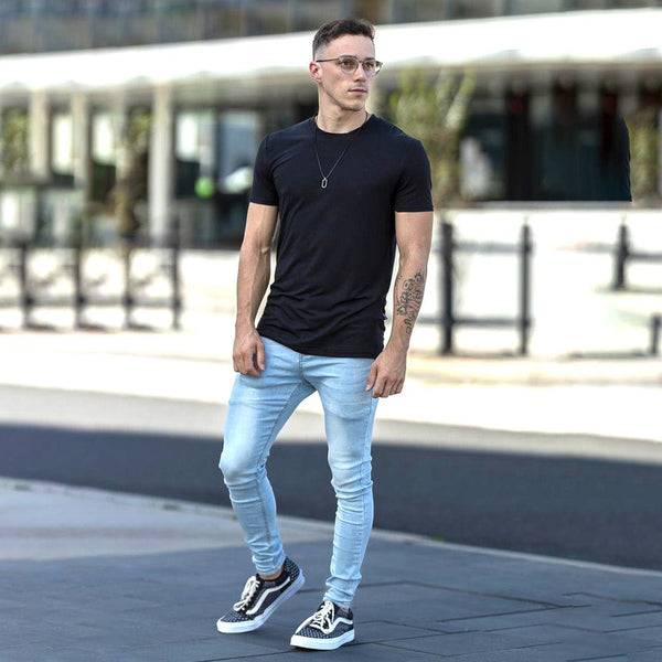 Buy Mens Stretch Skinny Jeans | Skinny Fit Jeans For Men | Kojo